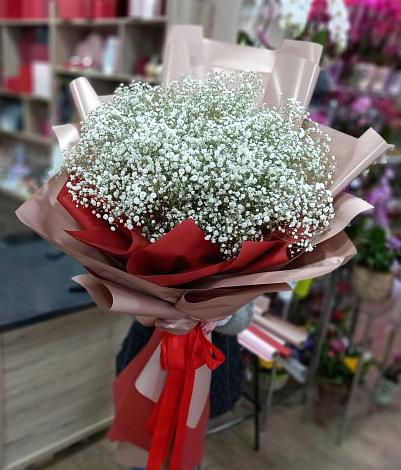 Букет цветов из: Гипсофила в Юшково