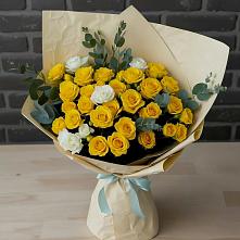 Букет цветов из:  Розы #REPLACE_PRED# Юшково