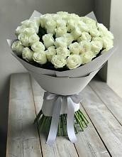 Букет 35 Белых роз #REPLACE_PRED# Юшково