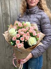 Букет цветов из:  Розы в Юшково