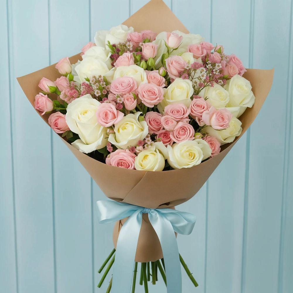 Букет цветов из: Розы в Юшково