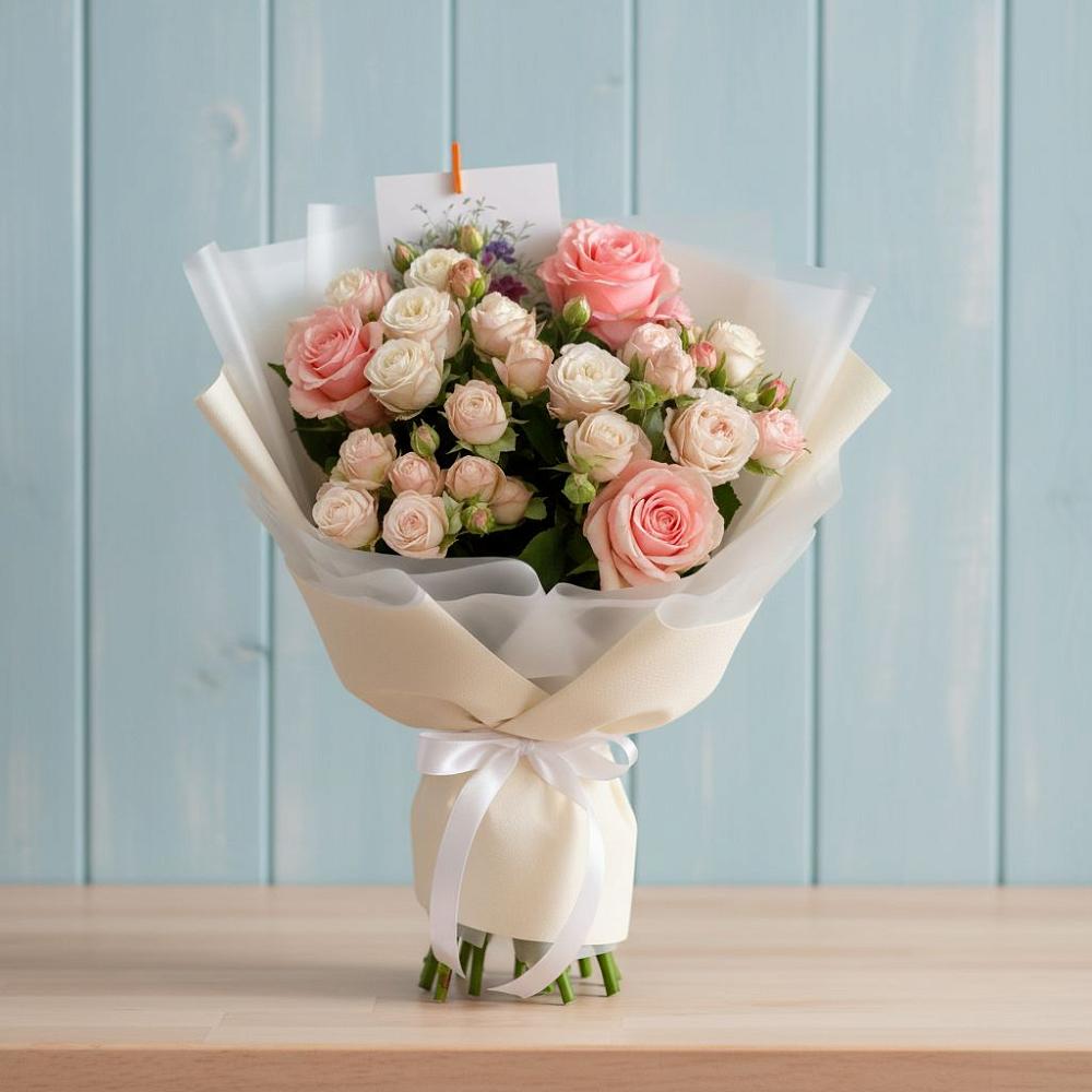 Букет цветов из: Розы в Юшково