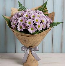 Букет цветов из:  Хризантемы в Юшково