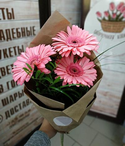 Букет цветов из: Герберы в Юшково