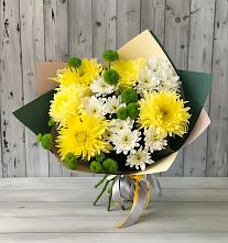 Букет цветов из:  Хризантемы в Юшково