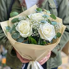 Букет цветов из:  Розы в Юшково