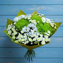 Букет цветов из:  Хризантемы #REPLACE_PRED# Юшково