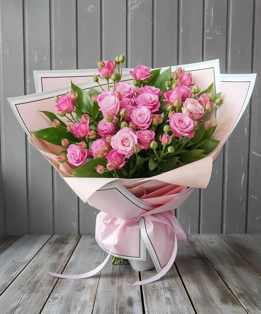 Букет Розовый кустик в Юшково