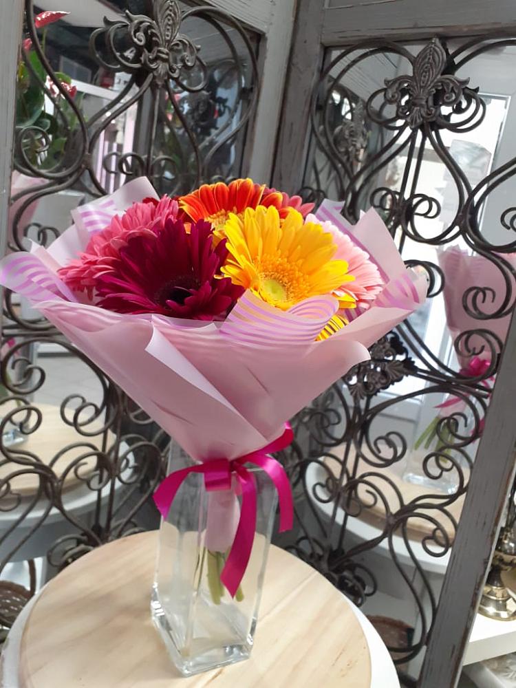 Букет цветов из: Герберы в Юшково