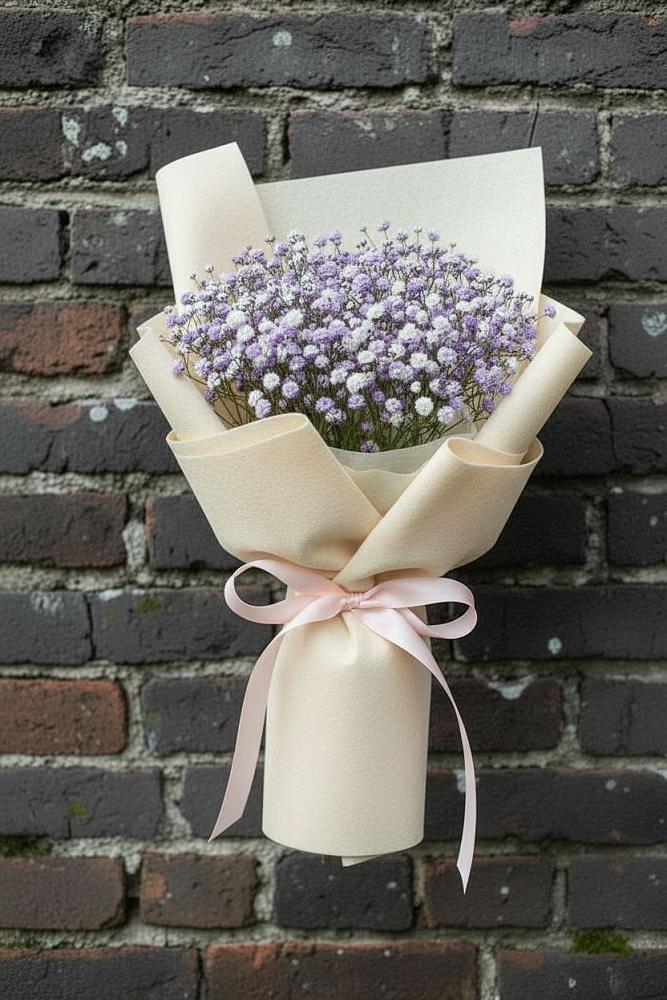 Букет цветов из: Гипсофила в Юшково