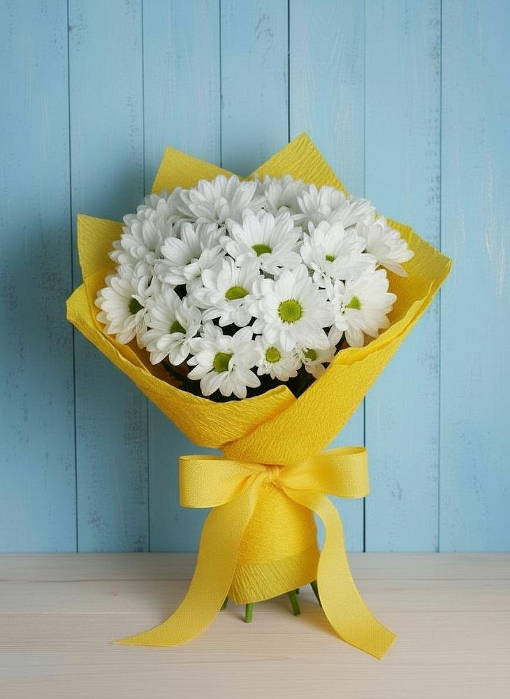 Букет цветов из: Хризантемы в Юшково