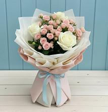 Букет цветов из:  Розы в Юшково