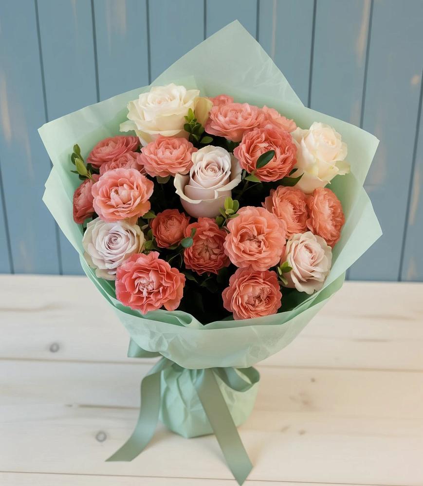 Букет цветов из: Розы в Юшково