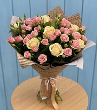 Букет цветов из:  Розы в Юшково