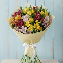 Букет цветов из:  Альстромерии #REPLACE_PRED# Юшково