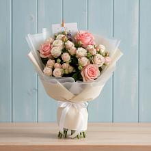 Букет цветов из:  Розы в Юшково