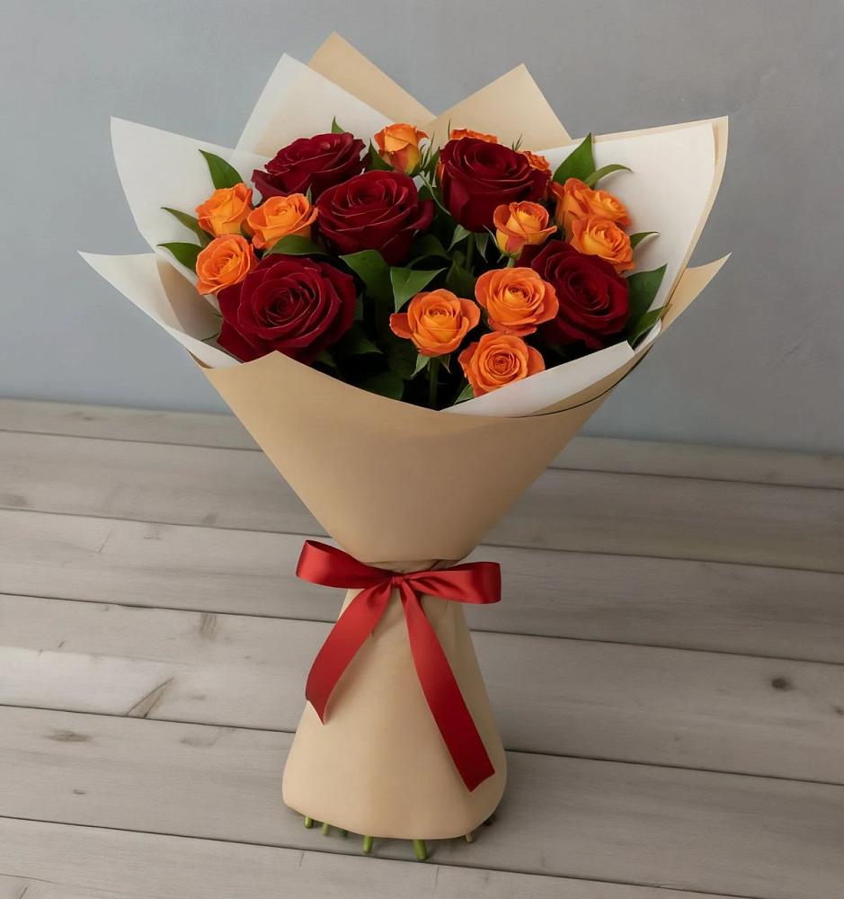 Букет Любовь и восторг в Юшково